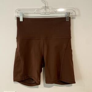 Lululemon Wunder Train High-Rise Short with Pickets 6"